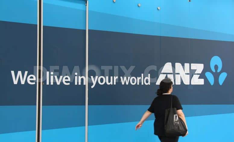 La banque ANZ à Paris