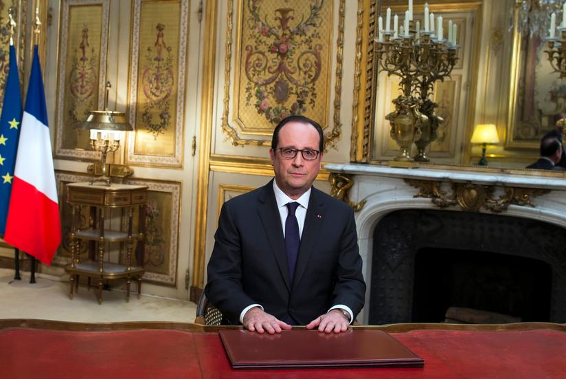 François Hollande à l'Elysée