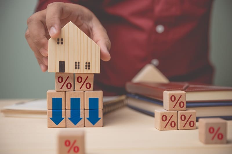 Les taux de prêt immobilier chutent en dessous de 4%